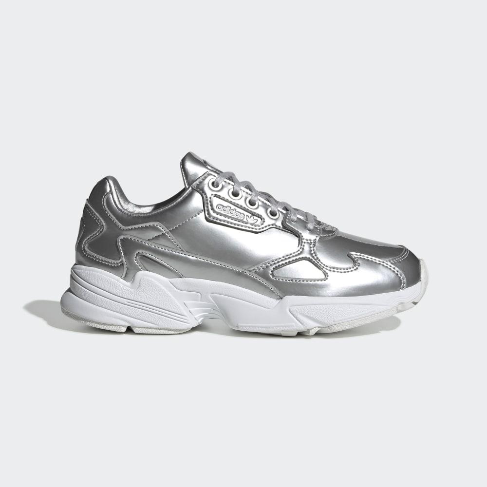 Originals Adidas Falcon Dama Romania - Argintii Metal/Albi FV4317